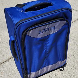 Pottery Barn Kids JUSTIN suitcase - New